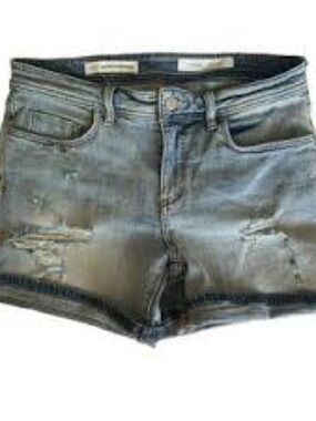 Pilcro Hyphen Distressed Women's Denim Shorts -